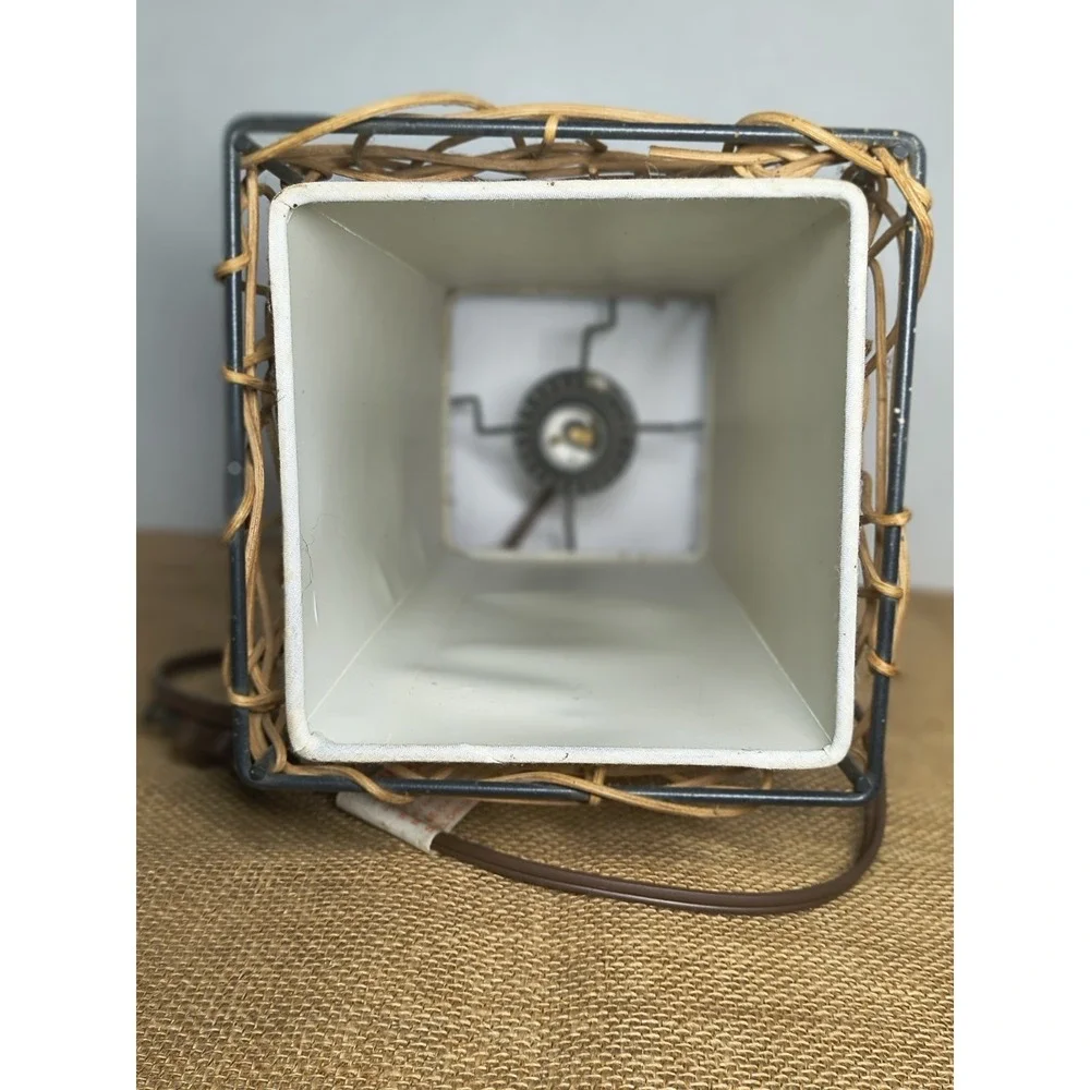 Wicker Rattan Wrapped Vine Style 14